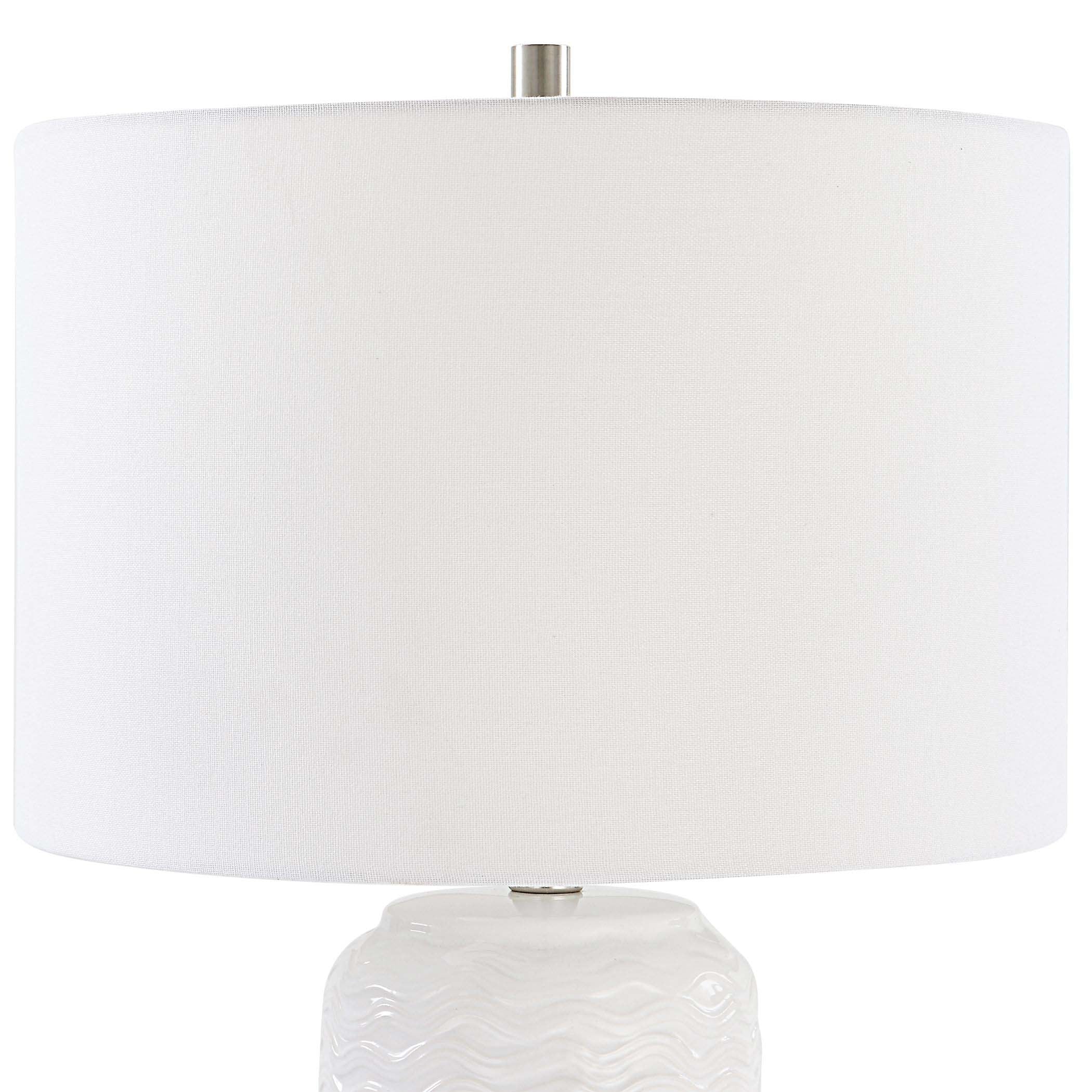 Home Decor White Ceramic Table Lamp