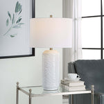 Home Decor White Ceramic Table Lamp