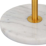 Home Decor Floor Lamp - Gold/White