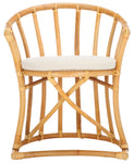 Safavieh Bates Rattan Accent Chair , WIK6500 - White / Natural