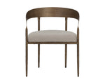 Zanatta Dining Armchair - Zenith Taupe Grey