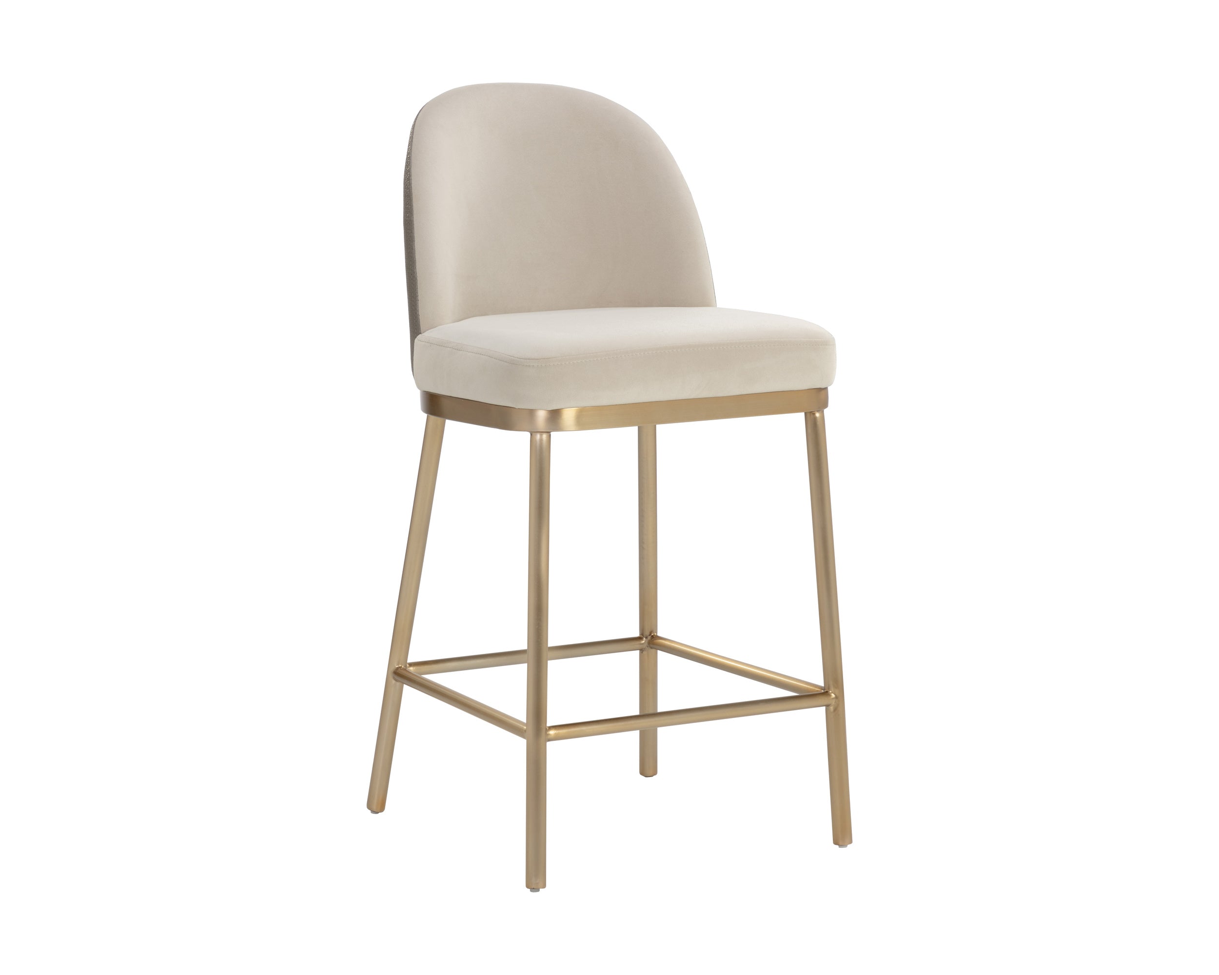 Lavania Counter Stool - Meg Taupe / Porcini Taupe