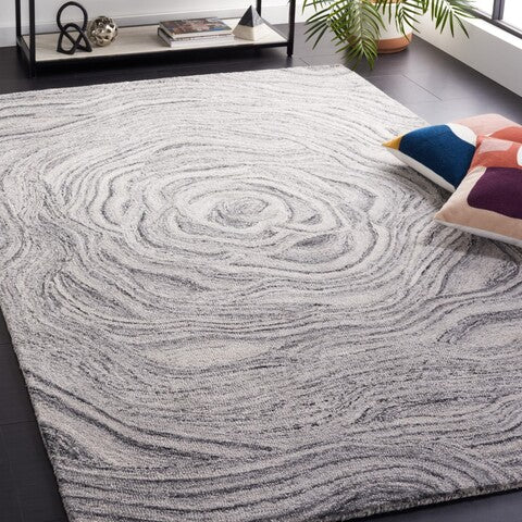 Safavieh Abstract 148 Rug, Abt148 - Dark Grey / Black