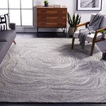 Safavieh Abstract 148 Rug, Abt148 - Dark Grey / Black