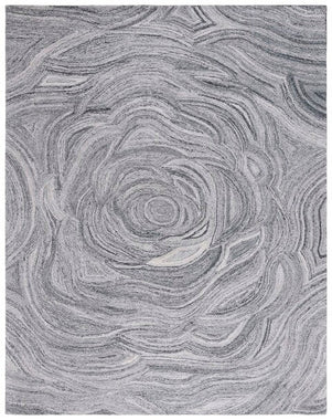 Safavieh Abstract 148 Rug, Abt148 - Dark Grey / Black