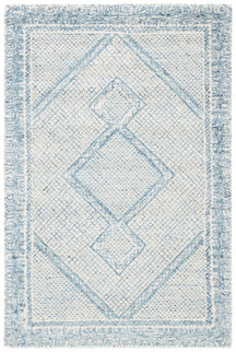 Safavieh Abstract 345 Rug, ABT345 - Ivory / Blue