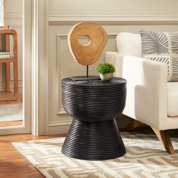 Safavieh Heimdall Accent Table, ACC6503 - Distressed Black