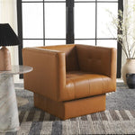 Safavieh Hamlet Swivel Accent Chair, ACH4519 - Caramel