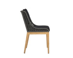 Sorrento Dining Chair - Natural  Arashi Black