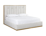 Nemu Bed - King  Rhea Light Barley