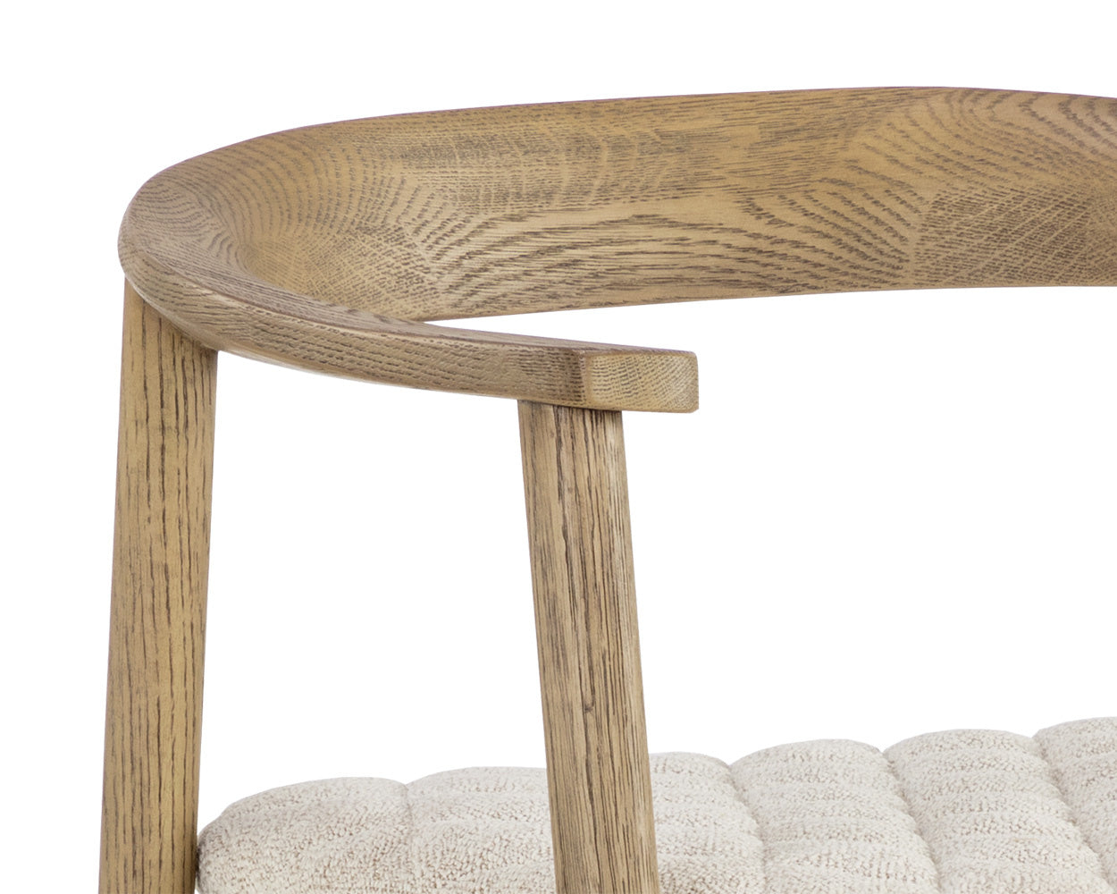 Jeremy Counter Stool - Weathered Oak  Dove Cream