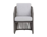 Allariz Dining Armchair - Warm Grey  Gracebay Light Grey