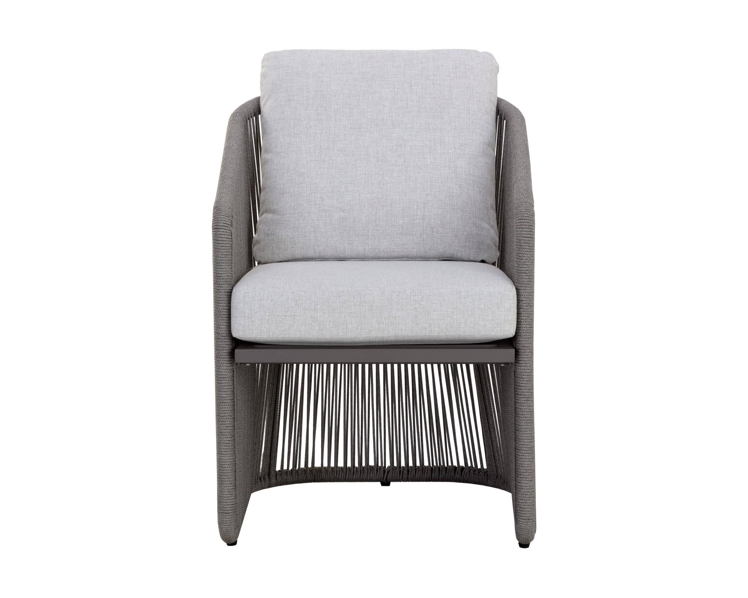 Allariz Dining Armchair - Warm Grey  Gracebay Light Grey