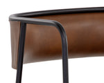 Brenan Dining Armchair - Bravo Cognac