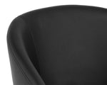 Thatcher Dining Armchair - Black  Antique Grey