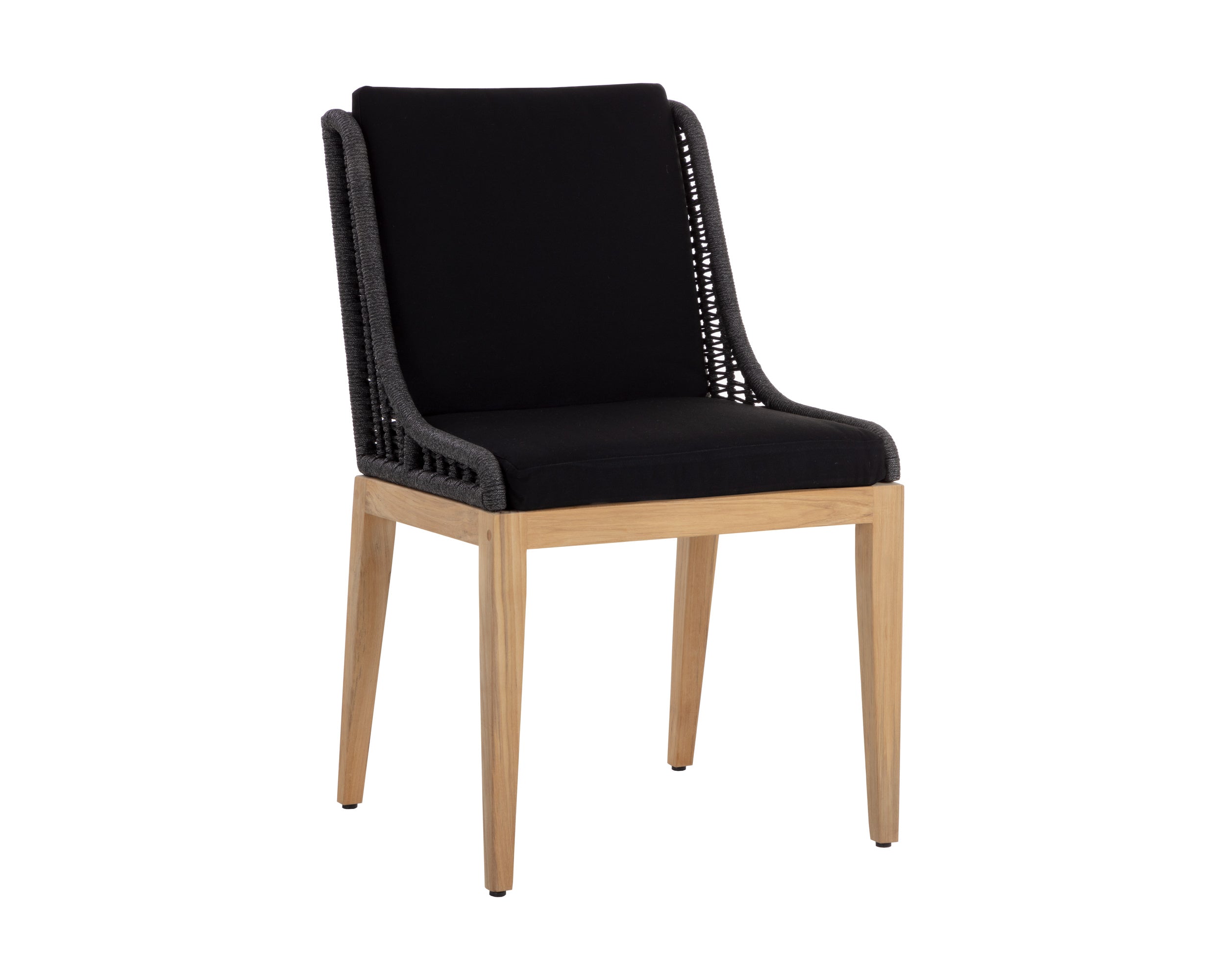 Sorrento Dining Chair - Natural  Arashi Black