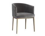 Cornella Dining Armchair - Blush Grey