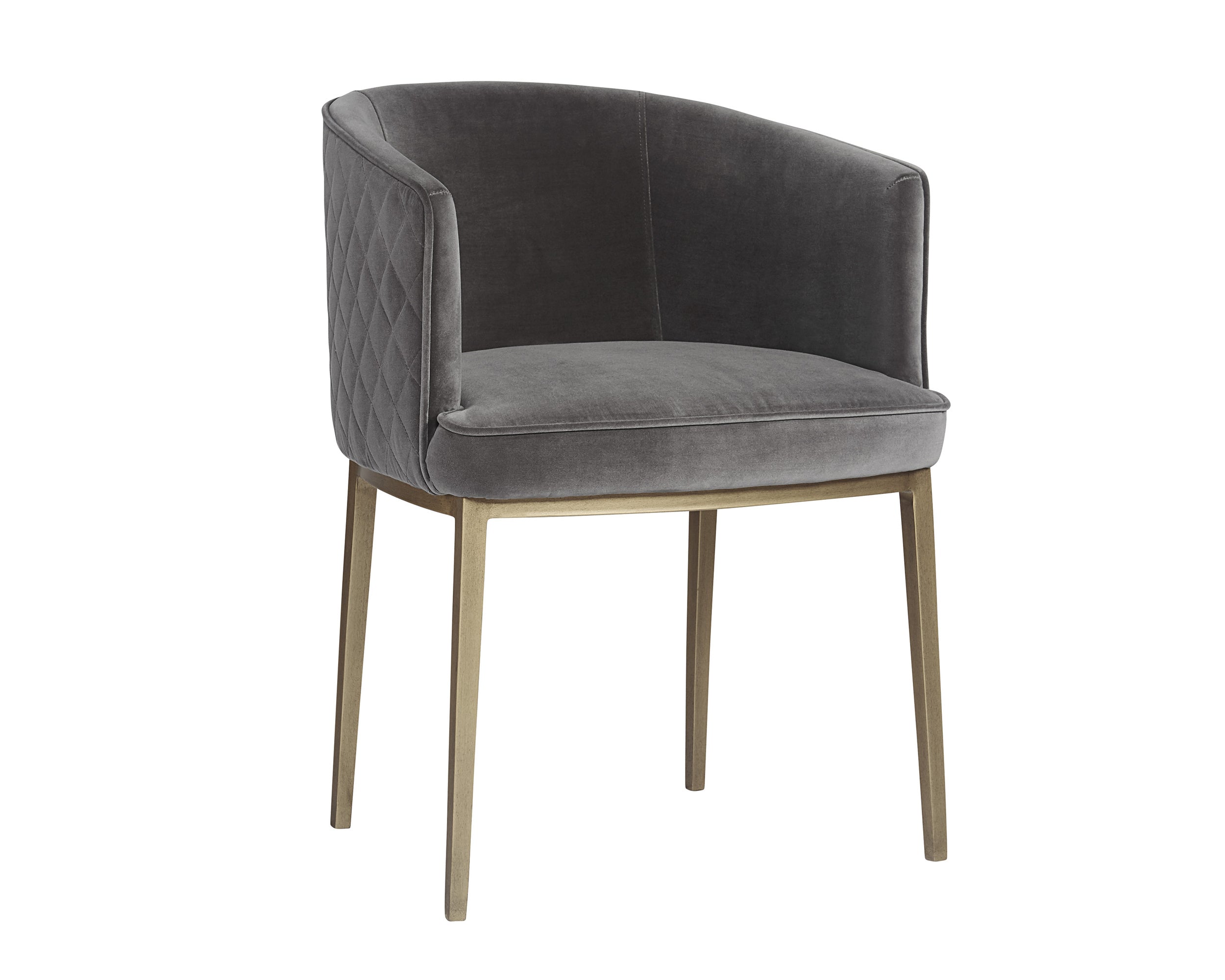 Cornella Dining Armchair - Blush Grey