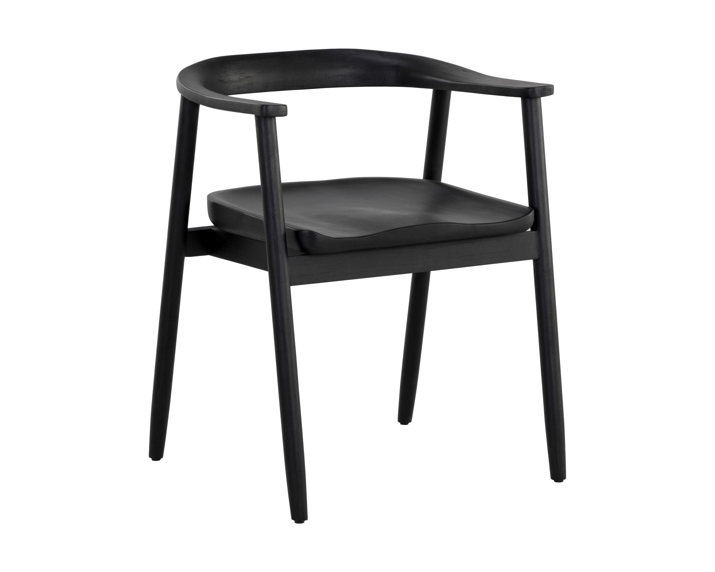 Jeremy Dining Armchair - Black