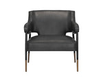 Derome Lounge Chair - Bravo Portabella