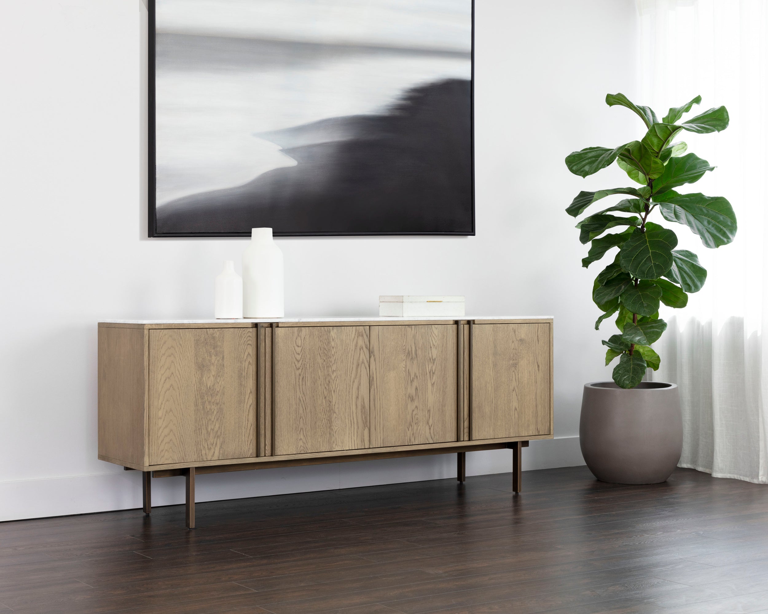 Briar Sideboard - Weathered Oak