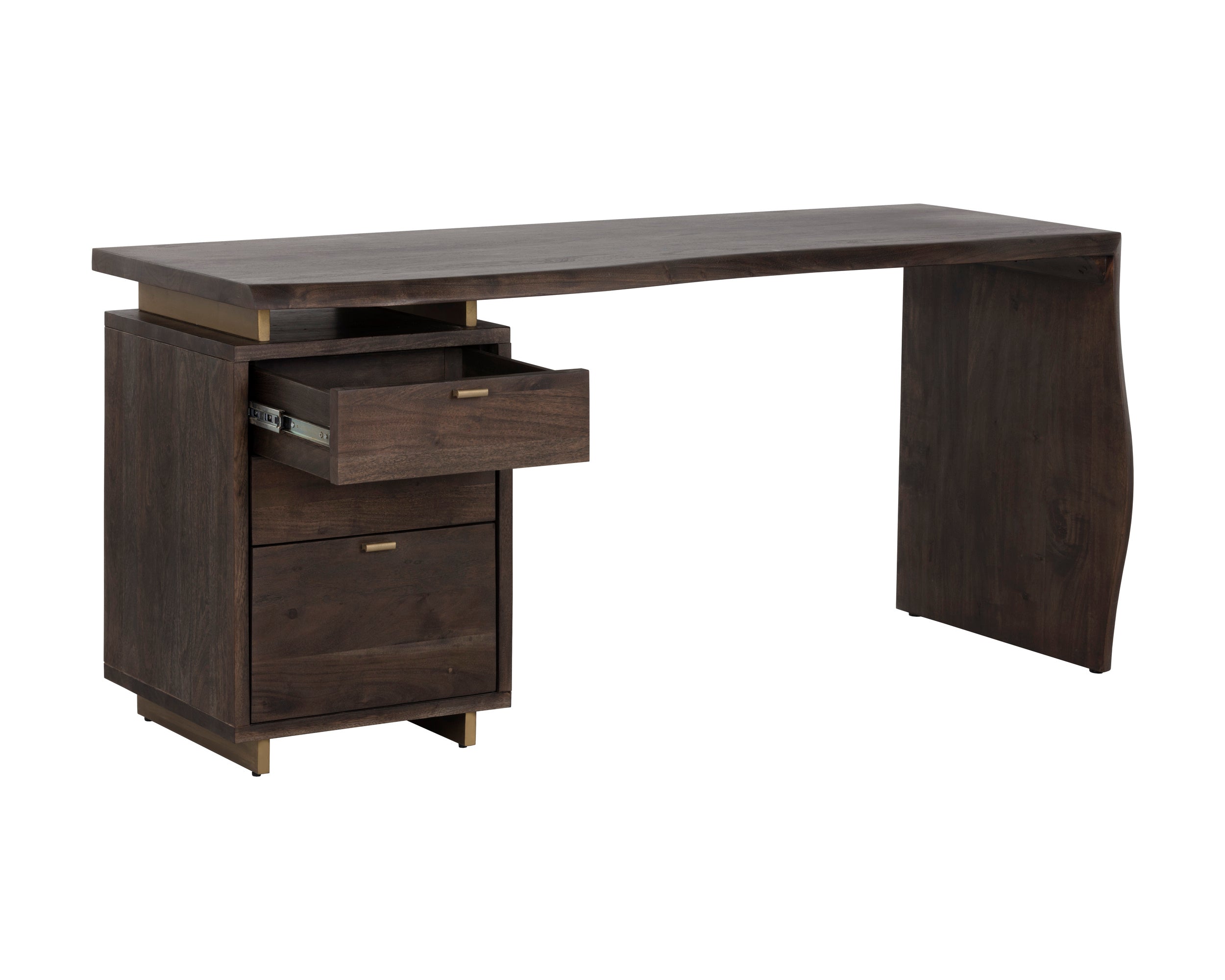 Lewis Desk - Dark Brown