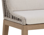 Sorrento Dining Chair - Drift Brown  Palazzo Cream