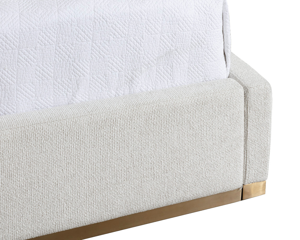 Nemu Bed - King  Rhea Light Barley