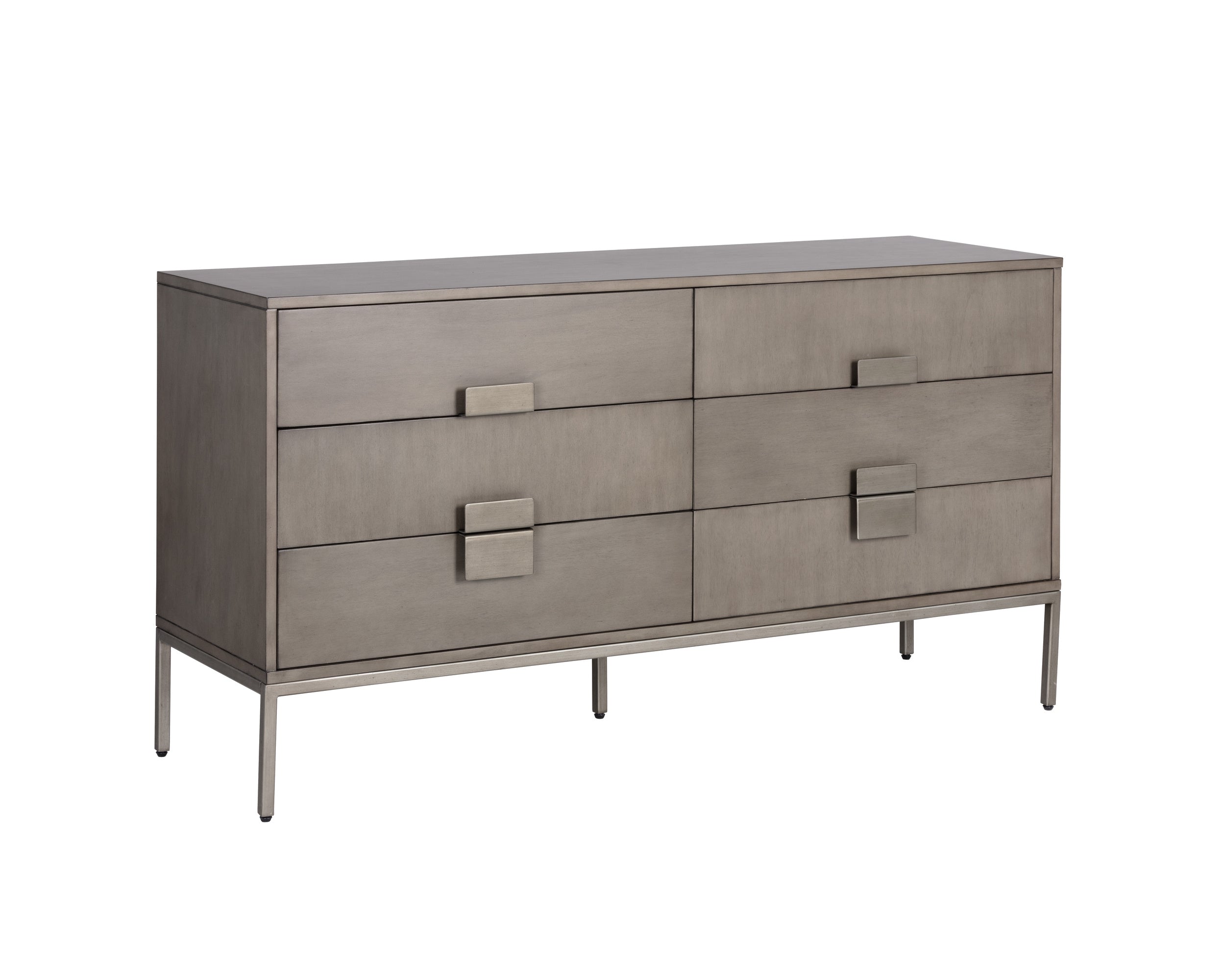 Jade Dresser - Antique Silver  Ash Grey