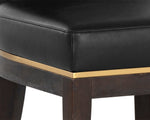 Alister Counter Stool - Bravo Black / Abbington Black