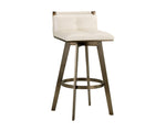 Arizona Swivel Barstool - Castillo Cream