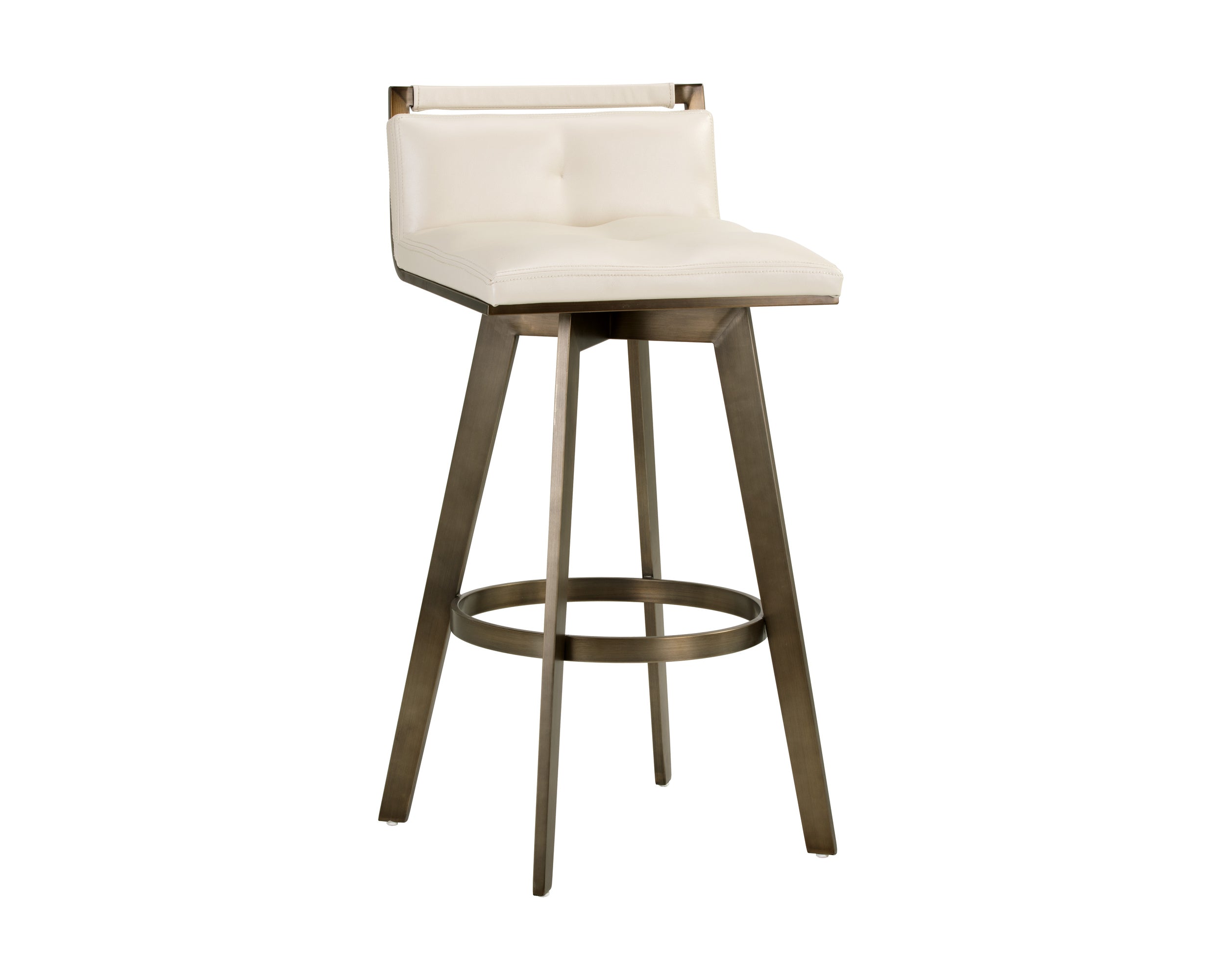 Arizona Swivel Barstool - Castillo Cream