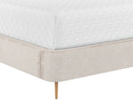 Tierra Bed - Queen  Bergen Taupe