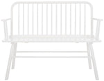 Safavieh Lucilia Spindle Bench, BCH8501 - White