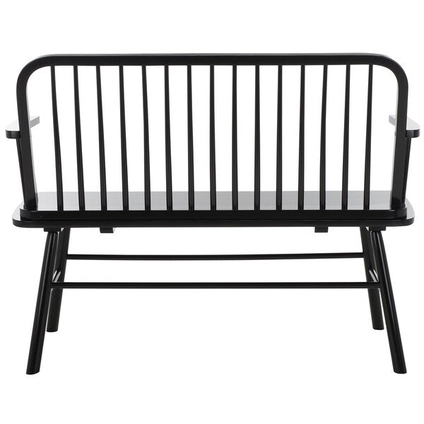 Safavieh Lucilia Spindle Bench, BCH8501 - Black