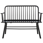 Safavieh Lucilia Spindle Bench, BCH8501 - Black