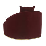 Astrid Armchair - Merlot