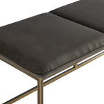 Alley Bench - Rustic Bronze  Piccolo Pebble