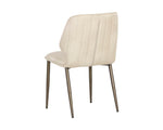 Clinton Dining Chair - Bronze  Bravo Cream