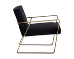 Kristoffer Lounge Chair - Abbington Black