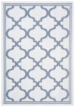 Safavieh Bermuda 810 Blue Rug, BMU810 - Ivory / Charcoal