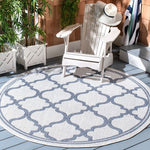 Safavieh Bermuda 810 Blue Rug, BMU810 - Ivory / Charcoal