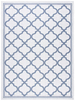 Safavieh Bermuda 810 Blue Rug, BMU810 - Ivory / Charcoal