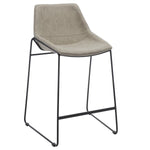 Safavieh Alexis Mid Century Counter Stool , BST3000 - Stone / Black