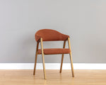 Burgos Dining Armchair - Belfast Rust