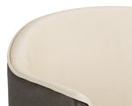 Kylin Dining Armchair - Dillon Cream / Bravo Ash