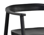 Jeremy Dining Armchair - Black