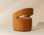 Lloret Wheeled Dining Armchair - Danny Amber