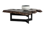 Wyatt Coffee Table - Black / Dark Brown