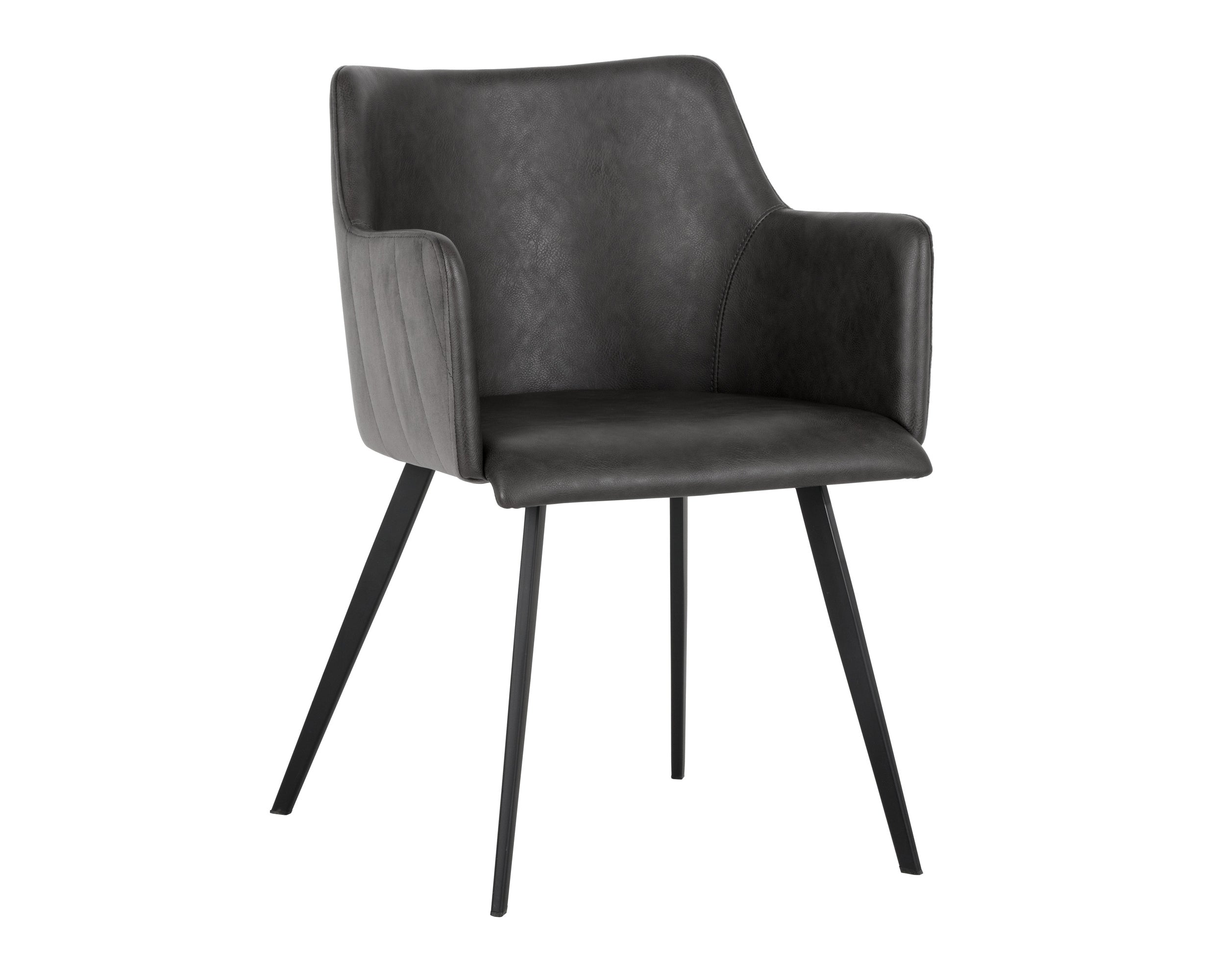 Griffin Dining Armchair - Town Grey / Roman Grey